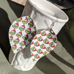 Grinch earrings